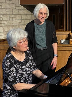 Bonnie Rowe & Elaine Hesser